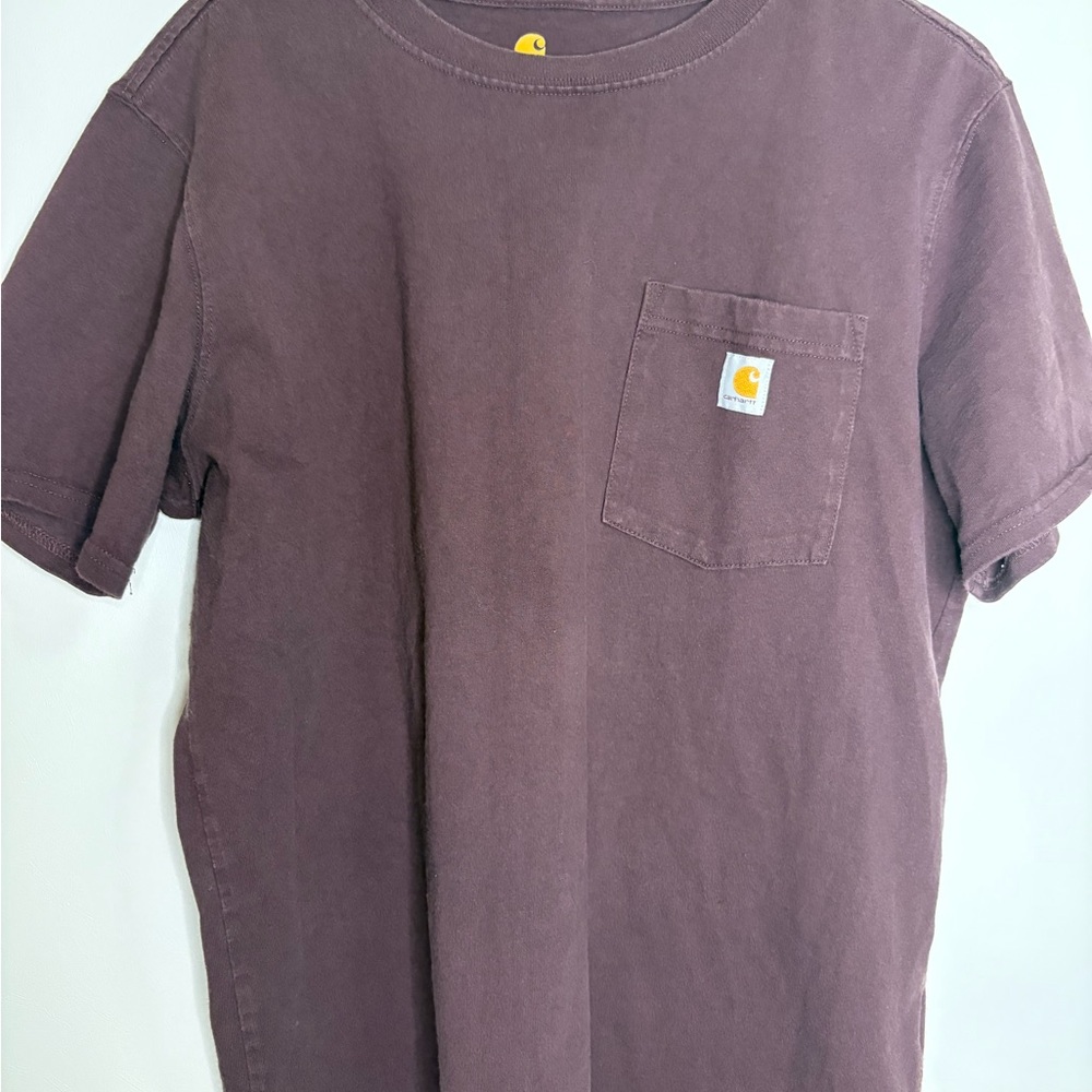 Carhartt Purple Short Sleeve Tee